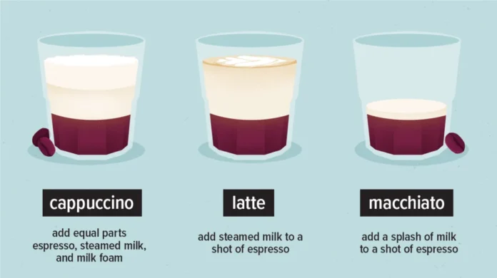 Espresso Vs Latte Vs Cappuccino What's the Difference