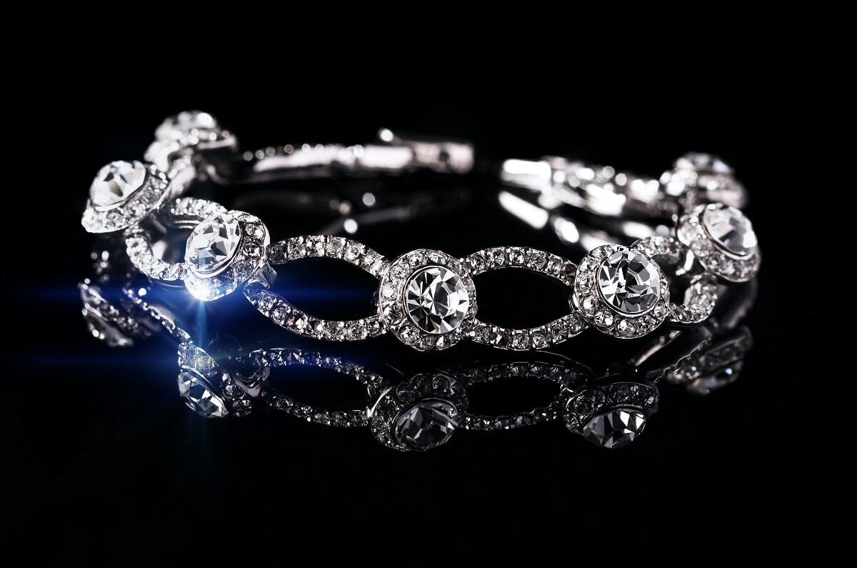 4) Diamond Bracelets