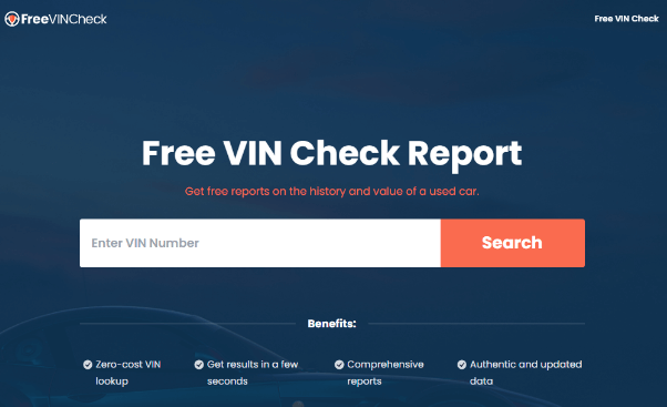 Free VIN Check