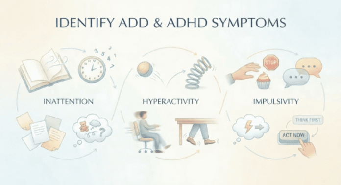 How to Identify ADD and ADHD Symptoms